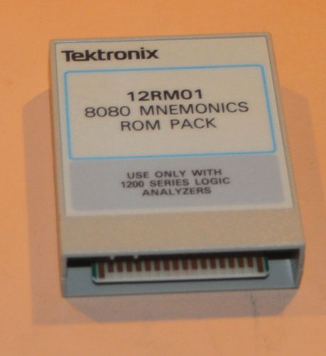 Tektronix 12RM41 Z80 Mnemonics ROM Pack for 1240/1241 Logic Analyzer