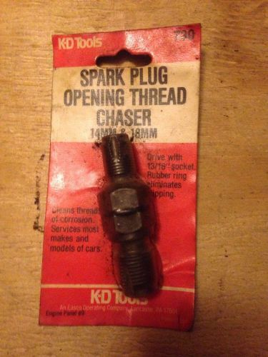 Thread Chaser, Thread Repair 14,18 mm Spark Plug Thread Cleaning Tool KD 730 USA