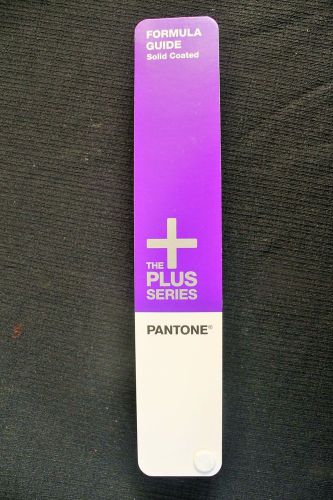 Pantone Plus Series Formula Guide Solid Coated 2010, Fourth Printing 1341 Colors