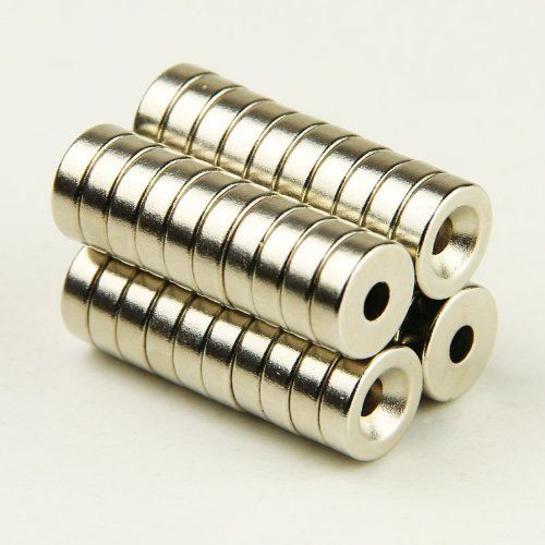 50pcs N50 D10*3MM Strong Ring Magnets Rare Earth Neodymium