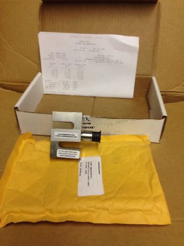 Omegadyne Loadcell LC111-250 Range 0-250lbs New With Calibration Sheet