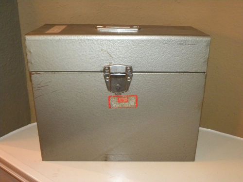 Vintage VersaBox Letter Metal Box File Container