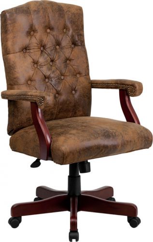 Bomber Brown Classic Executive Office Chair (MF-802-BRN-GG)