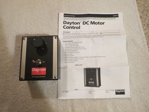 Dayton 4Z527H DC Speed Control Drive 90 /180 VDC, 2A continous, NEMA 1, 1/3 HP