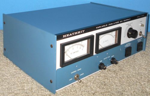 Heathkit ip-5220 variable isolated/non-isolated outputs ac power supply variac for sale