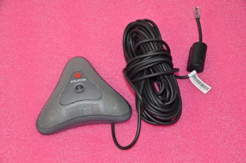 Polycom VSX-7000  VSX-7000E Extended Microphone Mic 2201-20250-002 with Cable