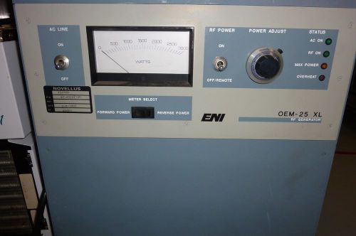 ENI OEM-25 XL Solid State RF Power Generator- Model #: OEM-25N-XL
