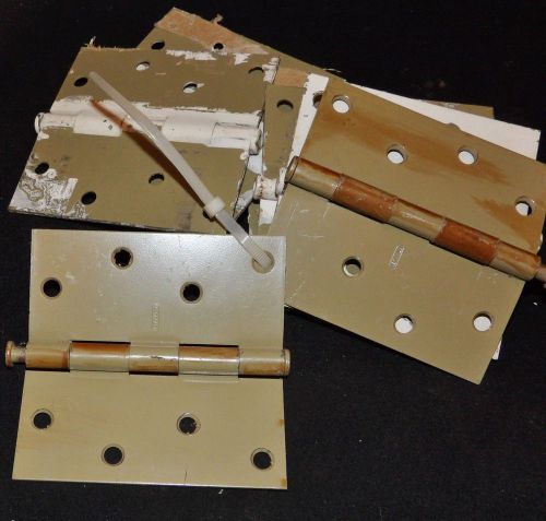 (8) Nice Stanley 4&#034;x 4&#034;  HD Hinges,  Free Shipping!