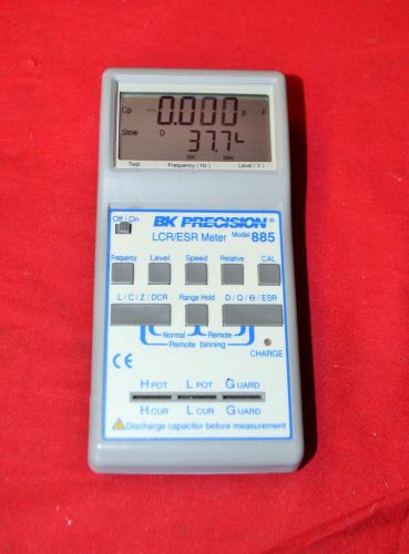 BK Precision Model 885 Synthesized In-Circuit LCR/ ESR Meter Tester   G