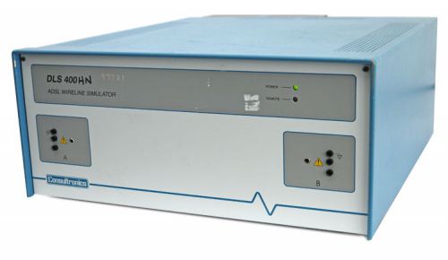 Consultronics dls 400 dual-port dsl adsl wireline simulator tester unit gpib for sale