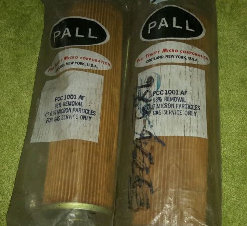 PALL PC1001AF LOT OF 2 FILTERS PALL TRINITY BOTH NEW $65