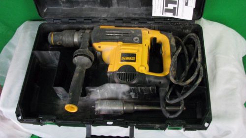 Dewalt d25501  corded hammer drill with case &amp; 2&#034; core bit for sale