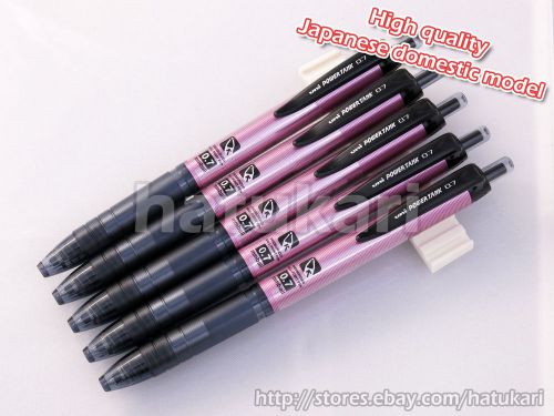 5pcs SN-201PT-07 Pink 0.7mm / Power Tank Smart Ballpoint Pen / Uni-ball