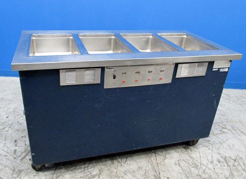 Delfield portable 4 bay electric steam table for sale