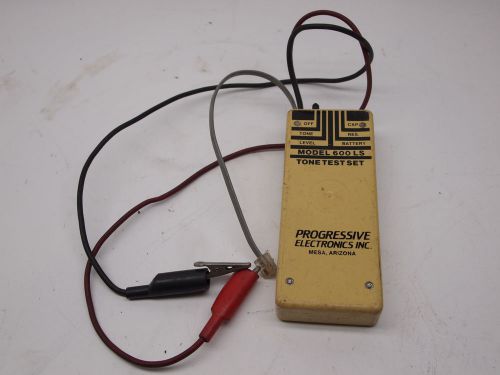 Telephone line tester Tone test set Progressive Electronics