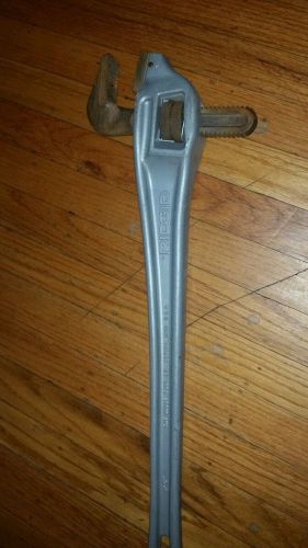Rigid 24&#034; aluminum pipe wrench