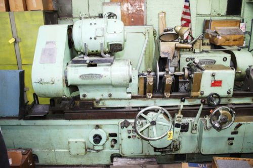 18&#034; x 72&#034; NORTON LC-2 PLAIN OD CYLINDRICAL GRINDER, HEAVY PATTERN, 2 AXIS DRO