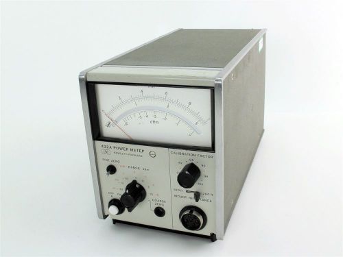HP / Agilent 432A Power Meter - Readings of 10, 30, 100 &amp; 300 µW - 1, 3 &amp; 10 mW