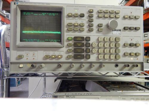 Hewlett packard 3585a spectrum analyzer 20hz-40mhz w/ tracking generator for sale