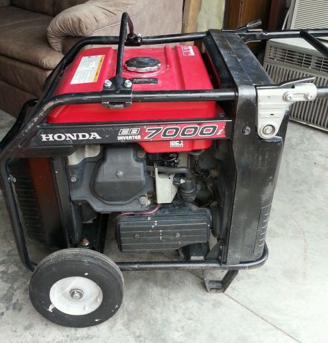 Honda eb 7000i inverter generator nice gas powered for sale