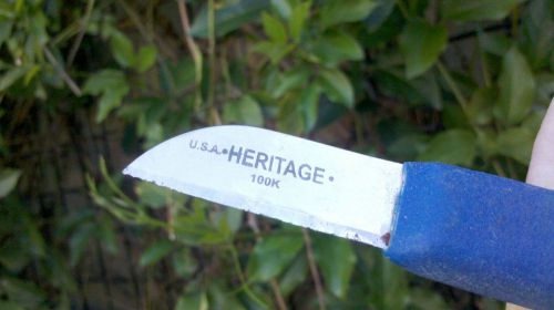 Klein Heritage 100k Standard Lineman&#039;s Splicer Knife Cable Skinning Electric USA