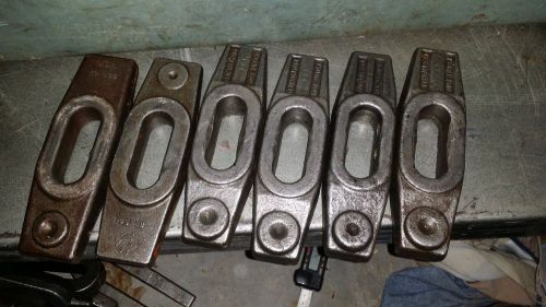 Clamp, 8&#034; machine and die hold down clamp, set up clamp  lot of 6 made in usa for sale