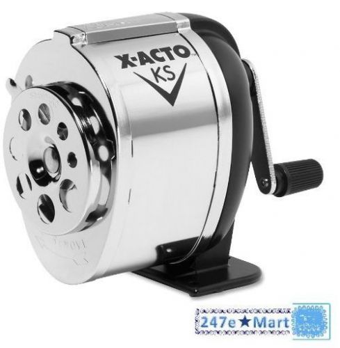 New! x-acto model ks table- or wall-mount pencil sharpener (1031) teacher office for sale
