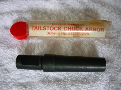 Shopsmith Tailstock Chuck Arbor