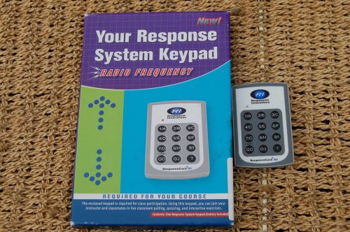 Resposive  Innovations RF Classroom Response system keypad