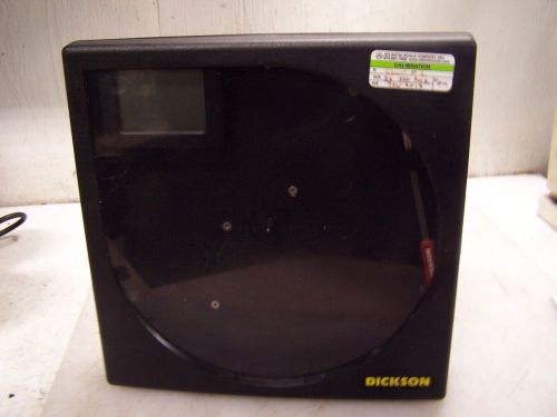 Dickson 8&#034; circular chart recorder model kt803 for sale