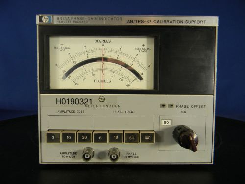 Agilent 8413a network analyzer phase/gain indicator - parts unit for sale