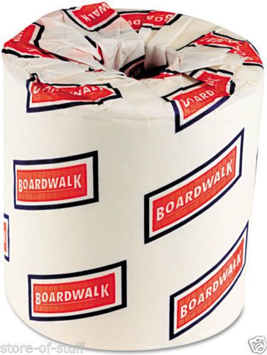96 Rolls Bathroom Tissue Toilet Paper White ***2-ply*** Boardwalk FREE SHIPPING!