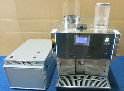 WMF Bistro Bean To Cup Commercial Coffee Espresso Cappucino Choc Machine +Fridge