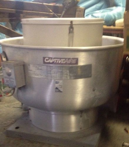 Captive Aire Commercial High Speed Upblast Exhaust Motor .5