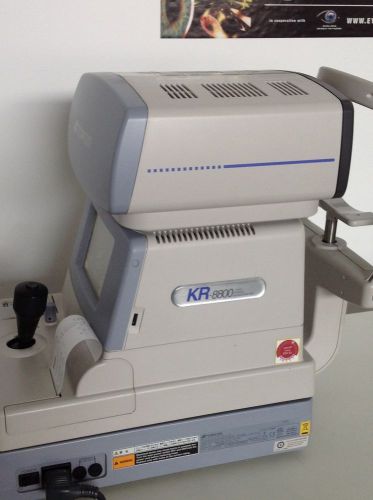 Topcon KR 8800  Autorefractor Keratometer  with B/W LCD Display, from 2007