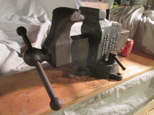 Reed vise no. 405 1/2  swivel base vise  w/ swivel rear jaw 5 1/2&#034; jaws for sale