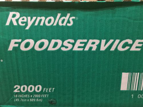 Reynolds food service film / model: 914m metro / size: 18 inches x 2000 feet for sale