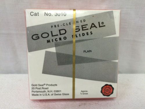 Gold seal micro slides 3051 six boxes only for sale