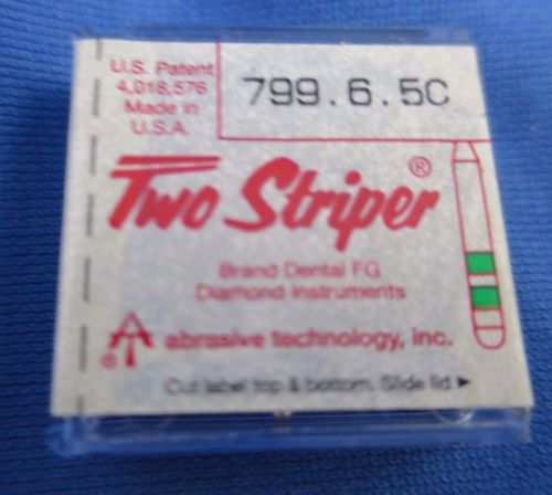 Premier Two Striper Sintered Diamond Bur 799.6.5C. Made in the U.S.A.