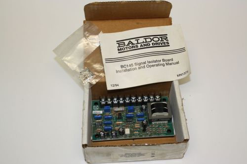 Baldor BC145 Signal Isolator 115/230 VAC 50/60Hz CN3000A31 NEW - box opened