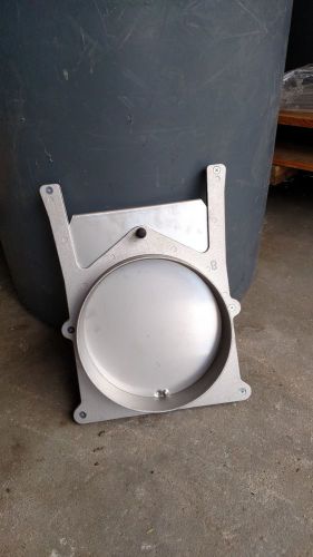 2- 8&#034; ALUMINUM BLAST GATES NEW FOR DUCT COLLECTION