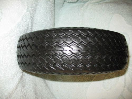 4.10/3.50-4 flat free centered hub tire with 3/4&#034; id - marathon industries 00015 for sale