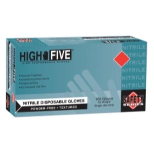 Micro Flex N203 Powder Free Industrial Grade Nitrile Gloves, Large