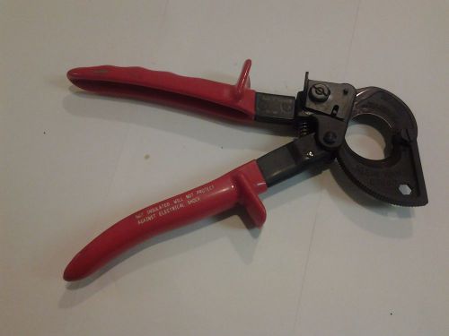KLEIN TOOLS 63060 Ratchet Cable Cutter, 10