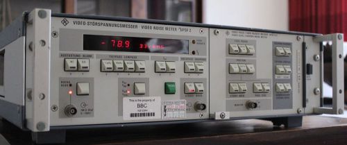 Rohde &amp; Schwarz UPSF2 video noise meter (ex BBC)