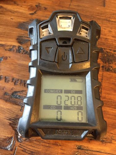 MSA Altair 4 Gas Detector Monitor O2, H2S, LEL, CO !Great physical condition!