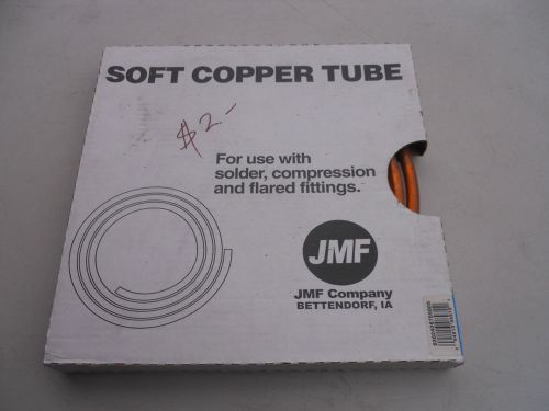 3/8&#034; 15&#039; FOOT Soft COPPER  TUBING Coil  3/8 I.D. TEN FT