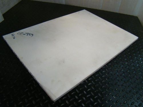 Virgin Teflon Plastic Sheet 5/8&#034;x21-1/2&#034;x29-1/4&#034; 222853