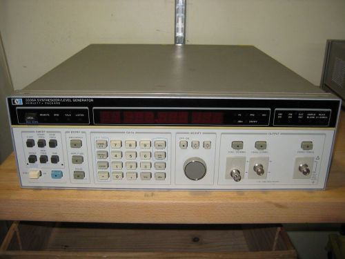 HP 3336A Synthesizer / Level Generator w/Opt 004, 005 - TESTED