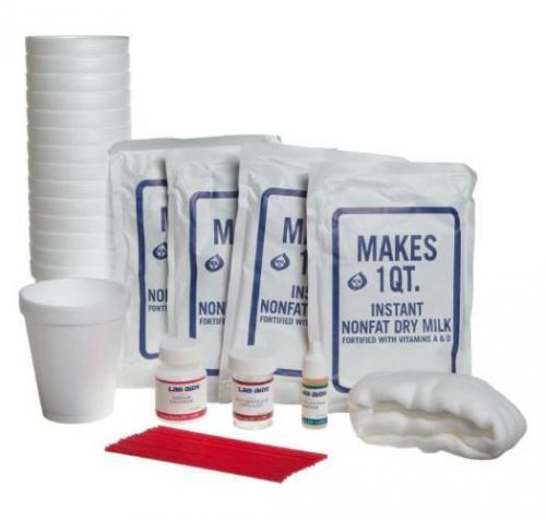 NEW Lab-Aids 5 55 Piece Cheese Making Study Harmless Bacteria Kit 30 Students